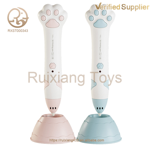 Fornitura di fabbrica penna stampa 3D a bassa temperatura giocattolo per bambini divertenti educativi set di zampa di gatto in plastica - Product Image 4