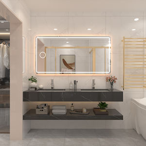 Armario de banheiro, armario de banheiro lavatório armário evkur banheiro vanity banheiro vanity armários venda espelho - Product Image 1