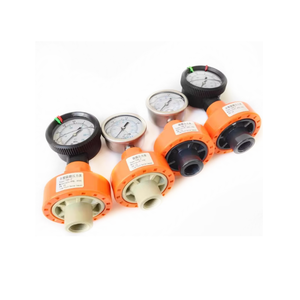 Hohe Qualität Alle Kunststoff membran Manometer alle Kunststoff Zifferblatt UPVC 0,6MPA/1,0MPA/1,6MPA - Product Image 3