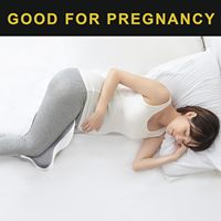 Coussin de genou en mousse à mémoire de forme en forme de H fait main avec sangle, coussin de jambe ergonomique pour les dormeurs latéraux et le soulagement de la sciatique