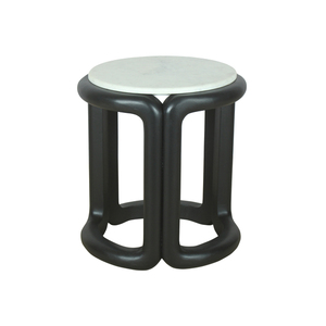 โต๊ะข้างไม้เนื้อแข็งรักษ์โลกสำหรับห้องนั่งเล่น ห้องนอน ระเบียง น้ำหนักเบาแต่ทนทาน เฟอร์นิเจอร์ไม้ดีไซน์ทันสมัย - Product Image 2