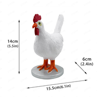 Accessoires de décoration pour la maison lampe œuf de poule ornements de bureau oeuf de coq veilleuse LED pour chambre salon fête