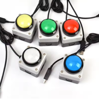 Clavier de raccourci de souris d'ordinateur de loterie de commutateur de sonnerie de télécommande personnalisé par USB de 62mm