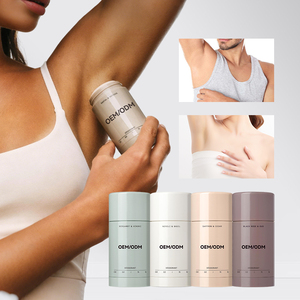 Déodorant stick naturel sans danger pour la peau pour hommes et femmes, sans parabènes, aluminium ni parfums, senteur rose et aloe, OEM personnalisé - Product Image 1
