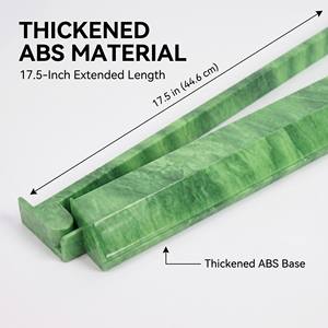HIMORE Rak Marbling Berkualitas Tinggi 2 in 1 Set Penggeser Mewah Elegan Penggaris Ketebalan Stabil Penyangga Mahjong Dengan Harga Menarik - Product Image 2