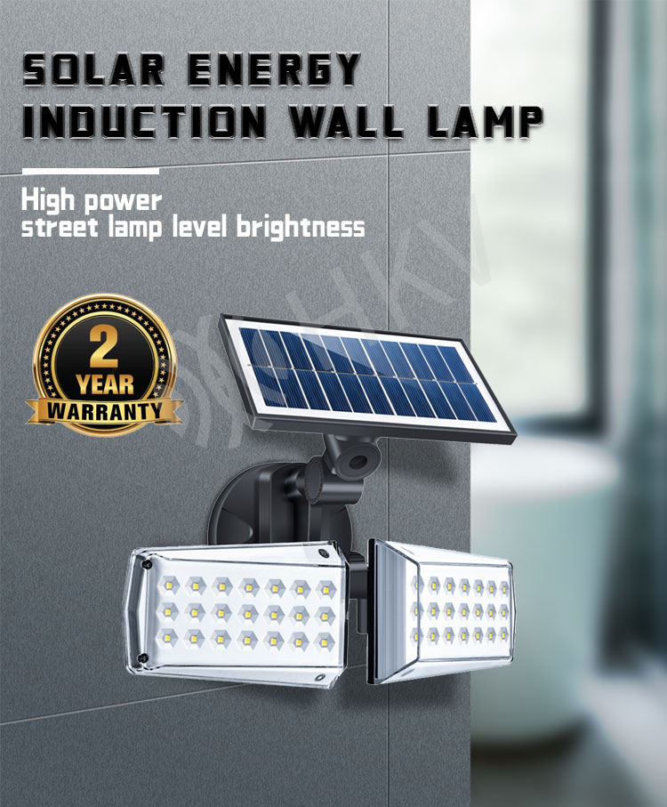 COB Light Motion Sensor Outdoor Led Solar Light With Lampara Solar