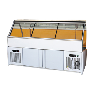 Tủ Đông Trưng Bày Đựng Thịt Khô Siêu Thị Tủ Lạnh Thịt Gà Đông Lạnh Thương Mại Cho Cửa Hàng Thịt Cửa Hàng Thịt - Product Image 6