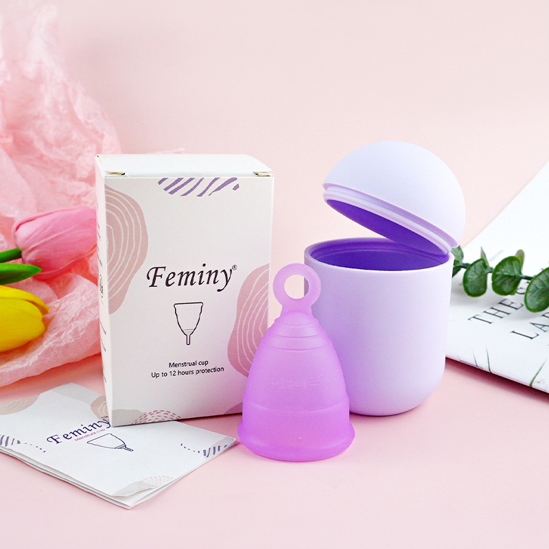Purple cup with sterilizer set