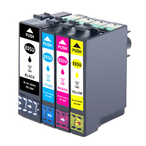 Cartuchos de Tinta Compatibles Epson E05U Negro Cian Magenta Amarillo para Impresoras WF 4838 WF 7848 WF 7318 WF 7841 - Product Image 1