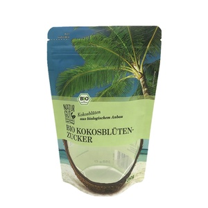 Food Grade Plastic Sachet Stand Up Zipper Packaging Pouch Bag With Transparent Window