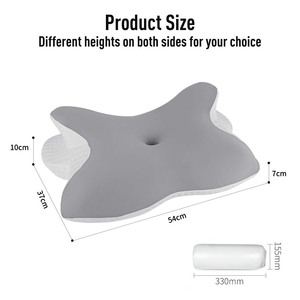 Oreiller de lit en mousse à mémoire de forme <span class=keywords><strong>SAIEN</strong></span>, nouveau design breveté, <span class=keywords><strong>super</strong></span> confortable, soutien complet du cou et des épaules, bon oreiller pour dormir - Product Image 4