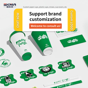 Groothandel Custom Logo Pp 90Mm Boba Bubble Melk Theekop Wegwerp 500Ml 700Ml Capaciteit <span class=keywords><strong>Plastic</strong></span> Drinkbeker Harde Pp Voor Soda