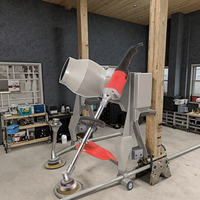 Machine de plâtrage de mortier électrique à vitesse réglable 180MM