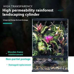 Forêt Tropicale Écologique Aquascape Réservoir En Verre Runpin Xy-0009 Reptile Fournitures Pour Animaux De Compagnie - Product Image 3