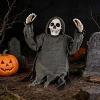 Nouvel Arrivage SOTE : Décoration d'Intérieur pour Fête d'Halloween, Tête de Dieu de la Mort Électrique en Plastique, pour Adultes, de Ningbo