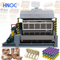 HNOC Kleine Formaat Volledig Automatische Fruitkarton Vormgevings- en Persmachine Mini Eierbakjesmachine Prijs