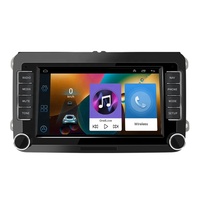 Автомагнитола для VW Passat Polo, стерео-система на Android 12, 7 дюймов, с GPS, типоразмер 2 din