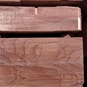 Rampe de balcon élégante en grès rouge artisanal, style patrimoine, pour architecture de temple, escalier de balcon, délimitation de jardin, décorative - Product Image 3