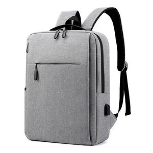 Venta al por mayor de moda de nailon personalizado mochilas de negocios bolsas para portátiles con cierre de cremallera USB forro de poliéster 20-39L de capacidad - Product Image 1