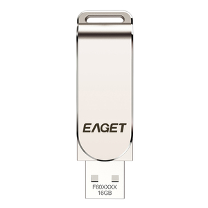 EAGET Thẻ Nhớ Flash Kim Loại Cầm Tay F60 64GB Cho Máy Tính Xách Tay USB3.2 Ổ <span class=keywords><strong>USB</strong></span> Flash Tốc Độ Cao - Product Image 2