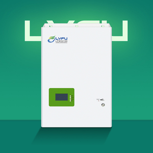 Batería de Litio Solar LVFU en Stock en EU/MY/PK/ID/PH, 24V/48V 100Ah/200Ah 2.5kWh/5kWh/10kWh LiFePO4, Almacenamiento de Energía Doméstico de Montaje en Pared - Product Image 1