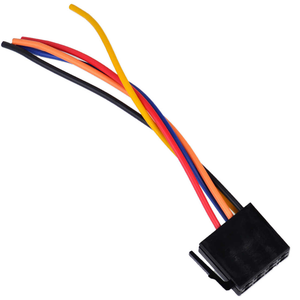 Wire harness fabricante carro ISO amplificador com 8 pinos conector fiação kit completo para atualização do veículo - Product Image 2