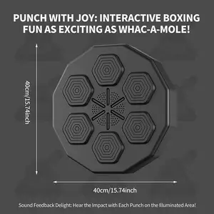Venda quente Parede Alvo Hit Punching Pads Smart Music Boxing Machine Treinamento Para Alívio Do Estresse
