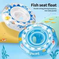 Bouée flottante pour bébé Swimbobo en PVC bleu, jouet aquatique pour enfants, siège gonflable pour piscine, portable pour l'été