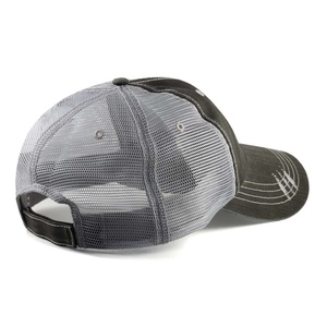 Casquettes de baseball personnalisées à 5 panneaux, design sportif, effet usé, pour hommes et femmes - 100% coton, tissu en maille, casquette unie réglable - Unisexe - Product Image 5