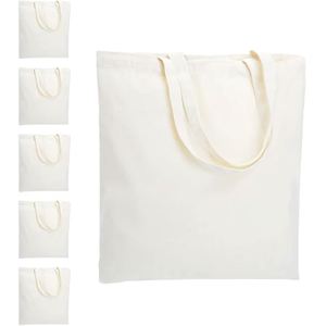 Lightweight Thin Tote <b>Bags</b> Bulk Blank Shopping Reusable Grocery <b>Bags</b> - Product Image 1