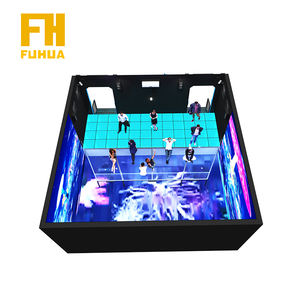 Monde de réalité virtuelle Metaverse, salle de jeux immersive en métal, théâtre intérieur, expérience virtuelle à 360 degrés, <span class=keywords><strong>film</strong></span> 3D à vision directe - Product Image 5