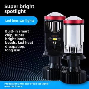 Haute puissance Y7 Mini phare LED à double lentille 6000K Audi Golf <span class=keywords><strong>Mazda</strong></span> F150 voiture moto Fish Eye projecteur intégré <span class=keywords><strong>coupe</strong></span>-ligne - Product Image 2