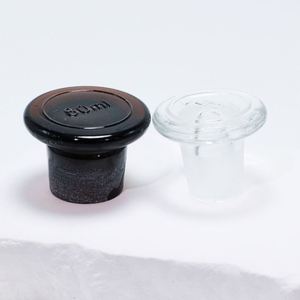 Amber Brown 50ml-500ml Apothecary Medical Lab Chemical Wide Mouth Glass Reagent <b>Bottle</b> with <b>Cork</b> Stopper and Screen Printing - Product Image 2