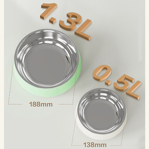 Best Selling 304 Food Grade Stainless Steel <strong>Pet</strong> Food Utensils <strong>Durable</strong> <strong>Bowls</strong> Large Mouthed cat and Dog <strong>Pet</strong> <strong>Bowls</strong> - Product Image 4