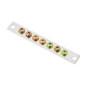 7 Gaten <span class=keywords><strong>2</strong></span>*15 Nul Neutraal Aansluitblok Voedingskabel Connector Bar - Product Image 3