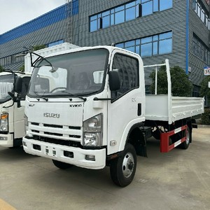 รถบรรทุก ISUZU KV100 4X2 5 ตัน ราคาถูกจากจีน รถบรรทุกตู้บรรทุกสินค้า 3 ที่นั่ง คุณภาพสูง รถบรรทุกตู้บรรทุกสินค้าแบบมีรั้ว - Product Image 3