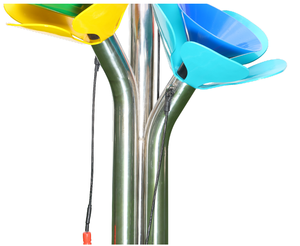 संगीत भूमि श्रृंखला खेल संरचना डेकेयर सेंटर के बाहर मैदान के खेल के मैदान सद्भाव घंटियाँ - Product Image 2