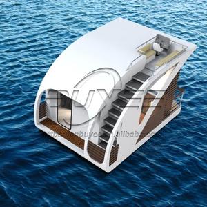 Maison flottante préfabriquée en aluminium de conception américaine de luxe, moderne, neuve, pour la pêche - Product Image 5