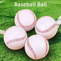 Ballon de baseball en cuir de vachette pour enfants, de haute qualité, personnalisé avec le logo Everise Fitness, adapté aux entraînements et aux matchs