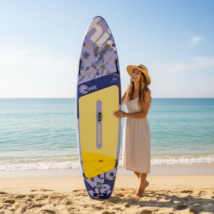 2026 New Arrival Unisex Paddle Board Ultra Stable Standup Drop Stitch <b>Inflatable</b> Sup for All Skill Levels HW15/6 Constru - Product Image 1