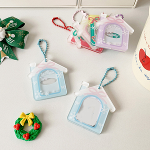 Tùy chỉnh in ấn Acrylic chủ thẻ Keychain có thể tháo rời Acrylic quyến rũ Kpop phim hoạt hình hiển thị hình ảnh hình ảnh thẻ tay áo - Product Image 5