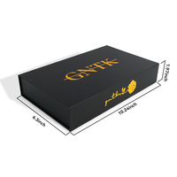 Boîte cadeau rigide personnalisée de luxe avec insert en EVA, fermeture magnétique, impression de logo, pour cadeau haut de gamme