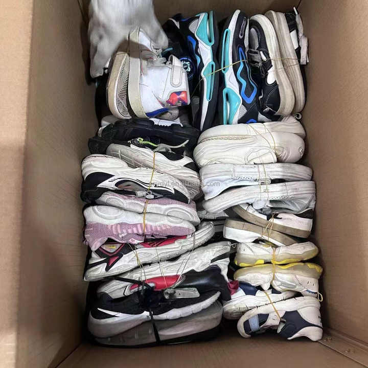 S08 Wholesale Used Kids Shoes High Quality Mixed All Types of No Branded Hot Sale  Second Hand Children Shoes in Bales