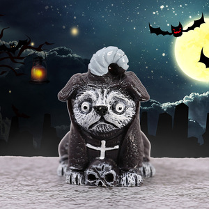 Adornos de Halloween en miniatura con forma de calabaza, resinas sintéticas, decoración interior - Product Image 4