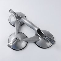 Ventouse à 3 griffes en alliage d'aluminium pour débosselage de carrosserie automobile, outil d'extraction de carreaux et de sols en verre