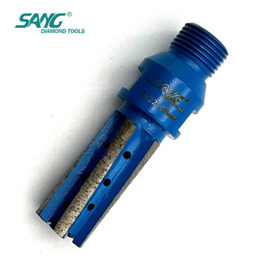 Fresa a dito diamantata sinterizzata personalizzata CNC di alta qualità <span class=keywords><strong>SANG</strong></span>, vendita calda, per granito - Product Image 2