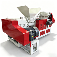 Granulateur de plastique à double étage pour le recyclage des films LDPE, HDPE, PP