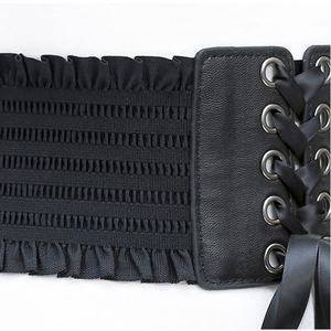 Cinturón elástico con cinturón para mujer, cinturón con cinturón atado a <span class=keywords><strong>Waspie</strong></span> - Product Image 6