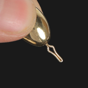 Plomada de Pesca en Forma de Lágrima de Aleación de Cobre de 5g, Duradera y Funcional para Uso en Ríos - Product Image 1