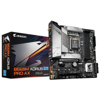 B560M AORUS PRO AX Gigabyte DDR4 LGA1200 Motherboard 4 Speicher kanal Neuer Intel I9/i7/i5-Prozessor Desktop SATA 128 GB
